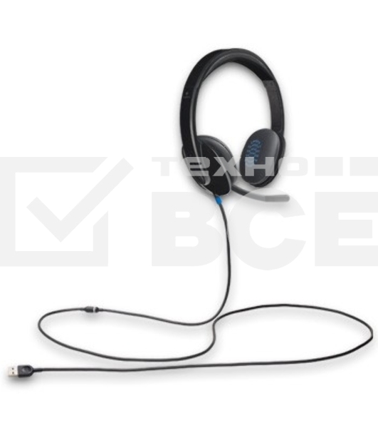Гарнитура проводная Logitech H540 USB (981-000480)