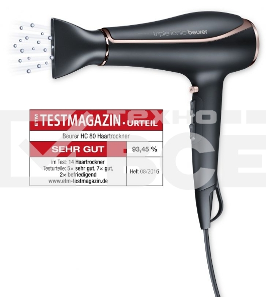 Фен Beurer HC80 2200Вт черный