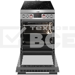 Плита электрическая Hansa FCCX58225 серебристый, конфорок 4 шт, духовка 65 л, 50 см x 85 см x 60 см, фото7