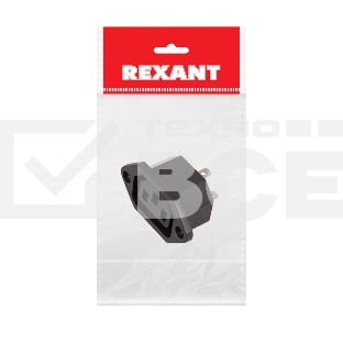 Сетевое гнездо на корпус (1 шт. ) (пакет БОПП) Rexant