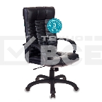 Кресло руководителя Бюрократ KB-10/BLACK черный, искусственная кожа, фото10