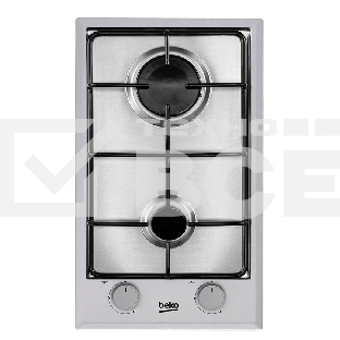 Встраиваемая газовая варочная поверхность Beko HDCG 32220 FX, Нержавеющая сталь