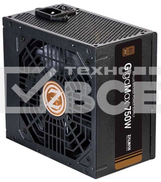 Блок питания Zalman ZM750-GVII, 750Вт, 80 PLUS Bronze, 120мм, черный