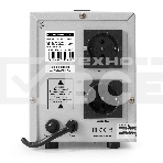 Стабилизатор напряжения ExeGate EX291722RUS Expert AS-1500 (1500ВА, вход 140...260В, двойная цифр. индикация вход/вых. напряжения, выход 220В±8%, КПД 98%, 5 уровней защиты, задержка, метал. корпус, 2 евророзетки, RTL), фото3