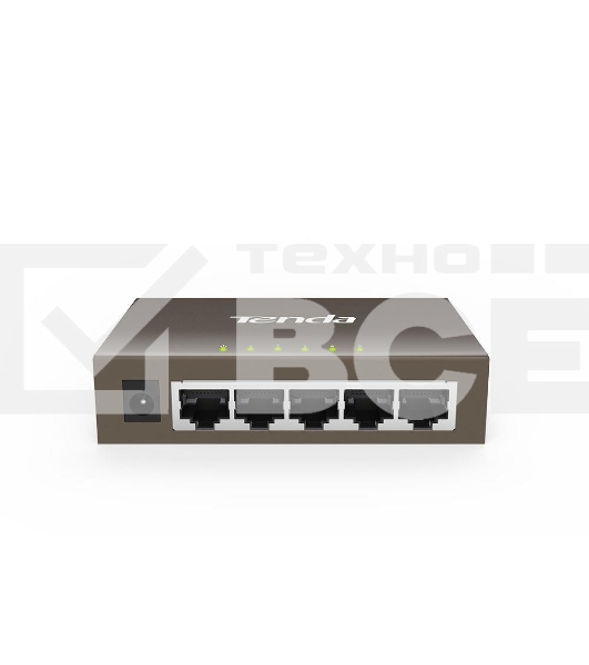 Коммутатор Tenda TEG1005D5-портовый гигабитный настольный