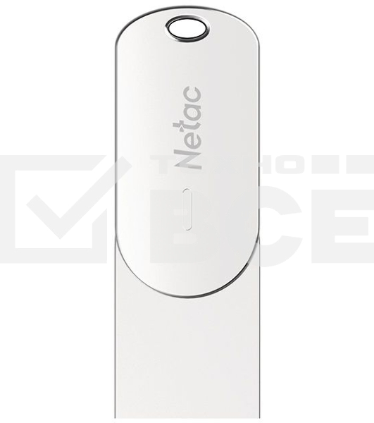 Флеш диск Netac USB Drive U785C USB3.0+TypeC 64GB, retail version