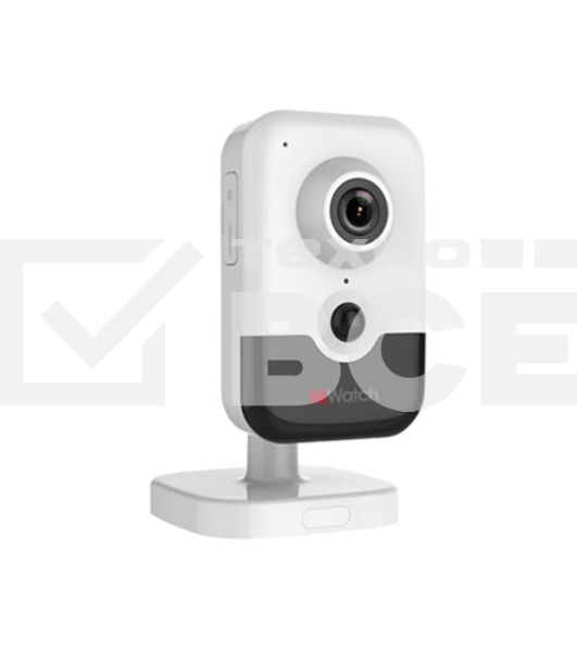 Видеокамера IP Hikvision HiWatch DS-I214(B) 2-2мм цветная корп.:белый/черный
