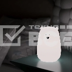 Ночник Gauss NN302 медведь белый, фото6