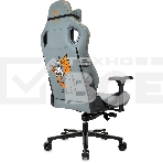 Кресло игровое Knight Craft Dragon серый эко.кожа крестов. металл, фото28