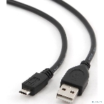 Кабель Filum USB 2.0 Pro, 1 м., черный, 2A, разъемы: USB A male- USB micro B male, пакет. (FL-CPro-U2-AM-microBM-1M), фото3
