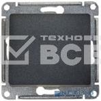 Механизм переключателя 1-кл. Glossa сх. 6а 10AX антрацит SchE GSL000761, фото 1