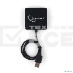 Концентратор USB 2.0 Gembird UHB-242, 4 порта, блистер, черный, фото5