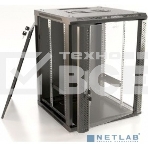 Шкаф настенный Hyperline TWB-1266-GP-RAL900419-дюймовый (19