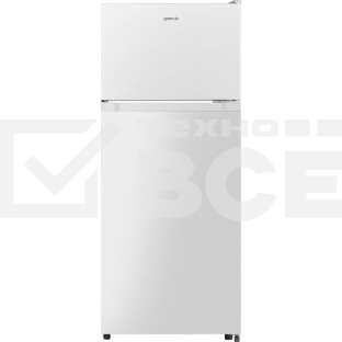 Холодильник Gorenje RF212FPW4 белый двухкамерный 96/28л морозилка сверху