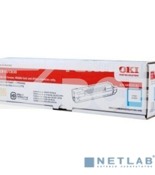 Картридж лазерный Oki 44059107 голубой для С810/830 (8000 стр.)
