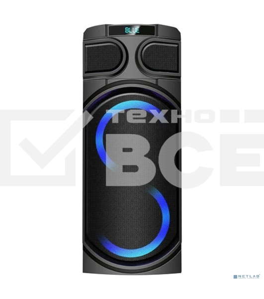 Акустическая система Ginzzu GM-203, Midi, RGb/BT/USB/SD/FM/ДУ