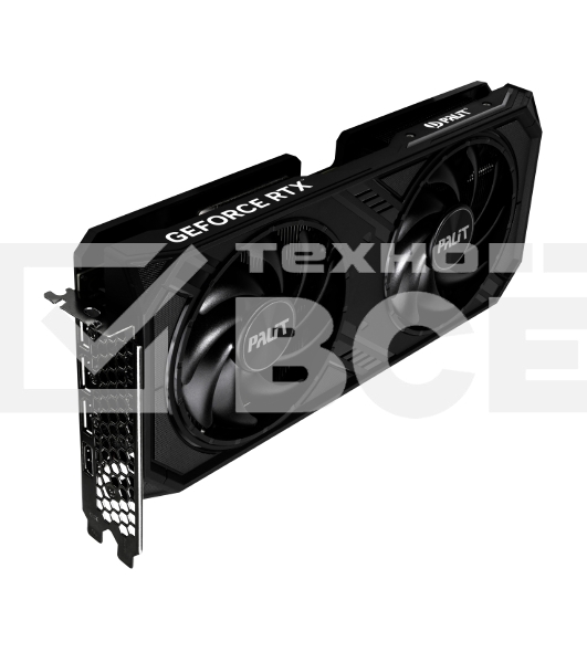 Видеокарта Palit RTX4070 DUAL OC NVIDIA GeForce RTX 4070 12Gb 192bit GDDR6 1920/20000 HDMIx1 DPx3 HDCP Ret