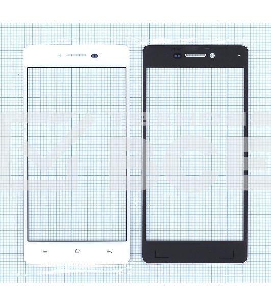 Защитное стекло для OPPO R7 белый