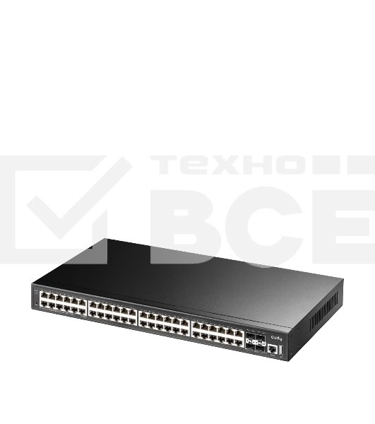 Коммутатор Cudy GS5048S4 (L3) 48x1Гбит/с 4SFP+ управляемый