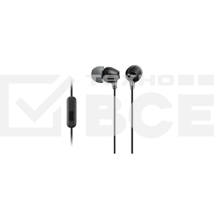Гарнитура SONY MDR-EX15APBZE черный