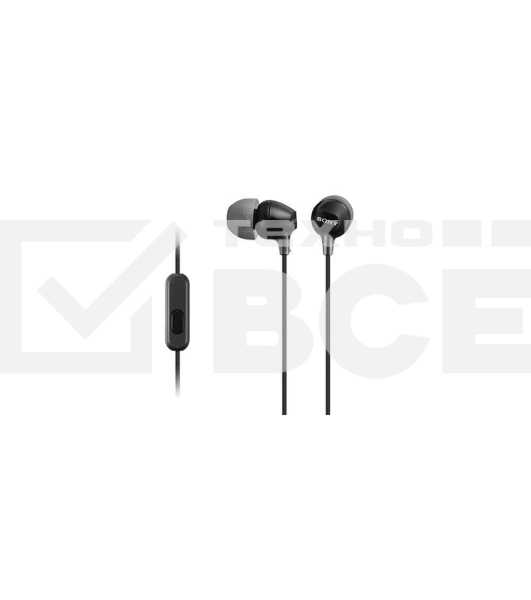 Гарнитура SONY MDR-EX15APBZE черный