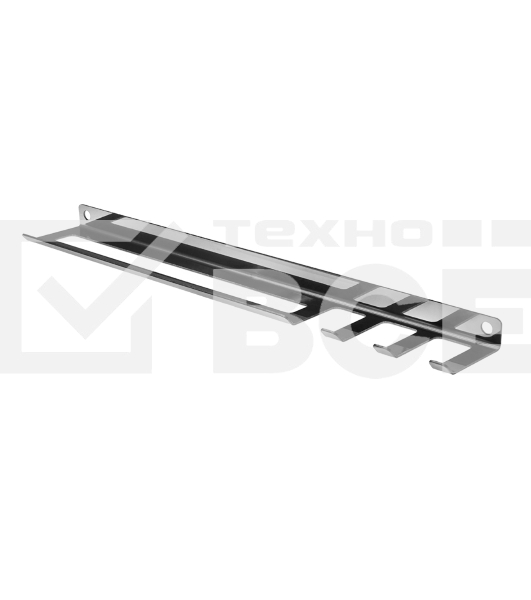 Держатель для хранения шампуров и аксессуаров для барбекю, настенный, нержавеющая сталь Сокол