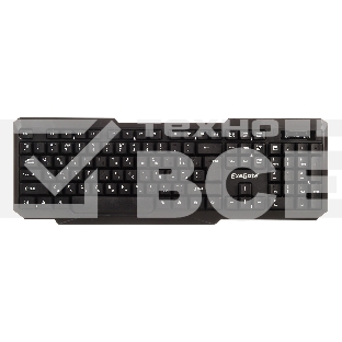 Клавиатура ExeGate LY-404 (EX264084RUS) проводная, USB, черный