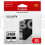Картридж струйный CANON PGI-2400XL черный, 2500 стр., для MAXIFY iB4040/МВ5040/МВ5340, фото 1