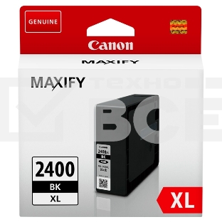 Картридж струйный CANON PGI-2400XL черный, 2500 стр., для MAXIFY iB4040/МВ5040/МВ5340