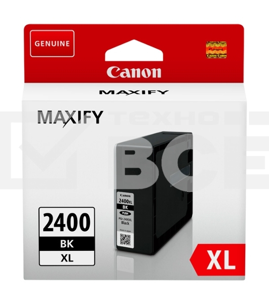 Картридж струйный CANON PGI-2400XL черный, 2500 стр., для MAXIFY iB4040/МВ5040/МВ5340