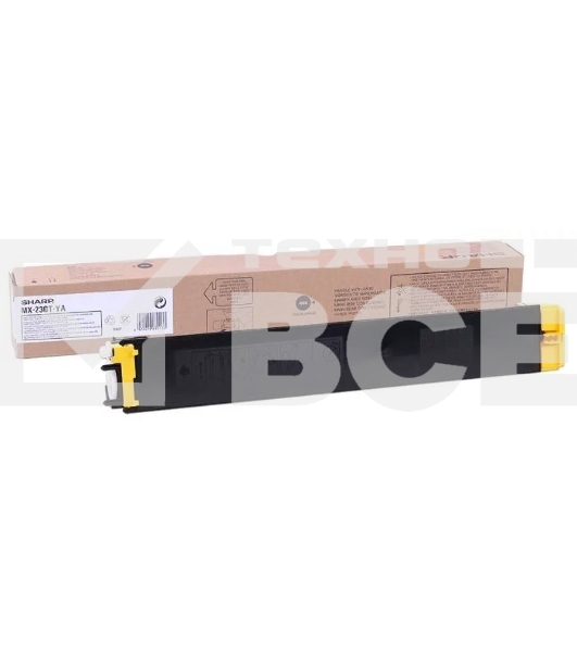 Картридж лазерный Sharp MX-1810/2010/2310/3111 (MX23GTYA) желтый (10000 копий)