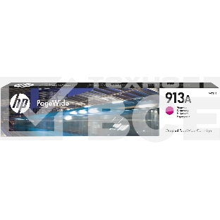 Картридж струйный HP 913A F6T78AE пурпурный для HP PW 352dw/377dw/Pro 477dw/452dw 3000стр.