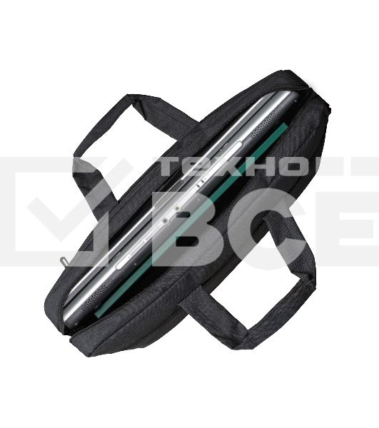 Сумка ExeGate Business ECC-045 Black, черная, полиэстер повышенной плотности 600D, 15.6