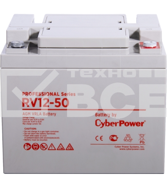 Батарея PS CyberPower Professional series RV 12-50 / 12V 50 Ah