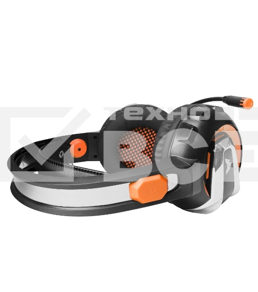 Гарнитура игровая CROWN CMGH-3003 Black&orange