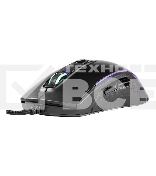 Мышь проводная Harper Gaming Kickback GM-P05 черный, 10000 dpi, USB, кнопки - 8