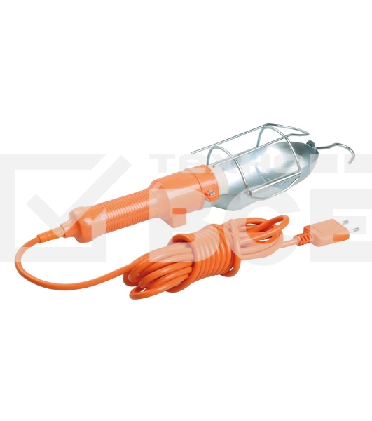 Светильник переносной УП-1P пл. вил. с выкл. 2Р 5м ИЭК WSP20-05-K09