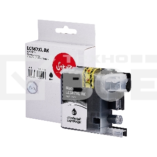 Струйный картридж Sakura LC567XLBK для Brother, черный, 28 мл., 1500 к.
