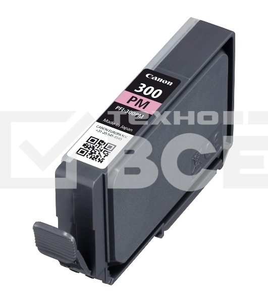Картридж струйный Canon PFI-300 PM EUR/OCN пурпурный (magenta) (530 стр.) для Canon imagePROGRAF PRO-300