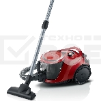 Пылесос Bosch BGS412234A красный, 2200 Вт, уборка сухая, пылесборник контейнер, 2.4 л, фото6