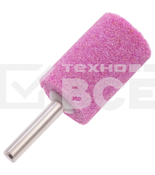 Шарошка абразивная Matrix, цилиндр удлин., 25 x 38 мм, хвостовик 6 мм, F46, 3шт.