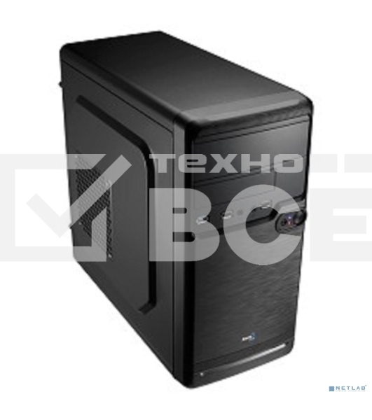 Корпус Aerocool / Formula Qs-182 черный без БП mATX 2x120mm 2xUSB2.0 1xUSB3.0 audio