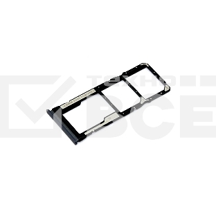 Лоток для SIM-карты Xiaomi Redmi Note 9T черный