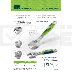 Ключ разводной, 200мм, переставная губка, 2-х комп.рукоятка Сибртех, фото 1