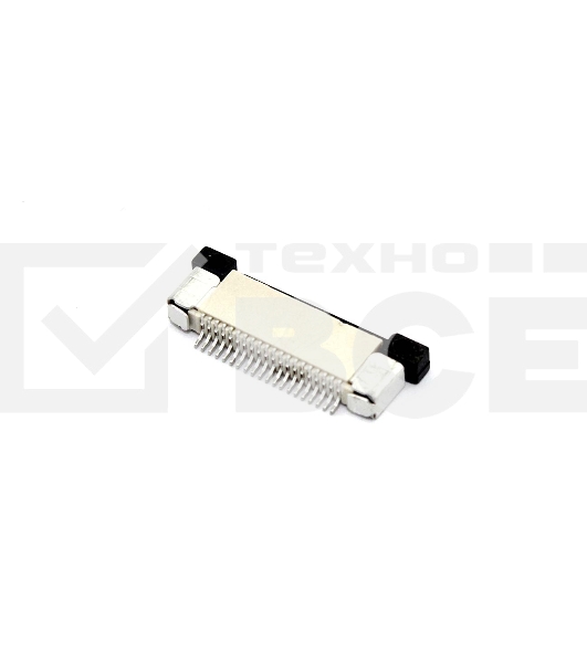 Разъем FPC  Half Coverage Top Contact 0.5K-BS-20PWB 20 pin высота 2мм шаг 0,5мм