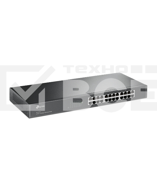 Сетевой коммутатор TP-Link SMB TL-SF1024 Коммутатор 24-port 10/100M Switch, 1U 19-inch rack-mountable steel case