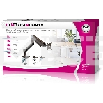 Кронштейн для мониторов Ultramounts UM732BR коричневый 17'-32' макс.8кг настольный поворот и наклон, фото17