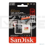 Флеш карта microSDXC 128GB SanDisk EXTREME Class 10, UHS-I, W90, R 190 МБ/с, SDSQXAA-128G-GN6MA адаптер на SD, фото5