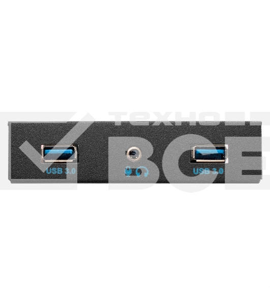 Планка USB на переднюю панель ExeGate U3H-627S, 3,5