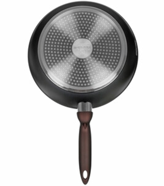 Сковорода Rondell Tierno RDA-1577, 28 см, без крышки, черный
